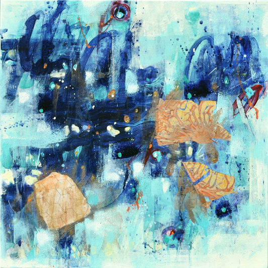 Acceptance 16″ x 16″ Abstract Painting