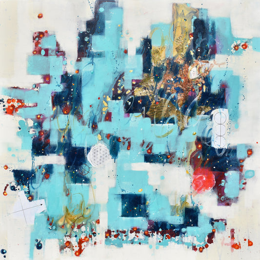 Beyond Measure 36″ x 36″ Abstract Painting