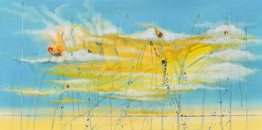 Dare To Dream 24″ x 48″ Abstract Painting
