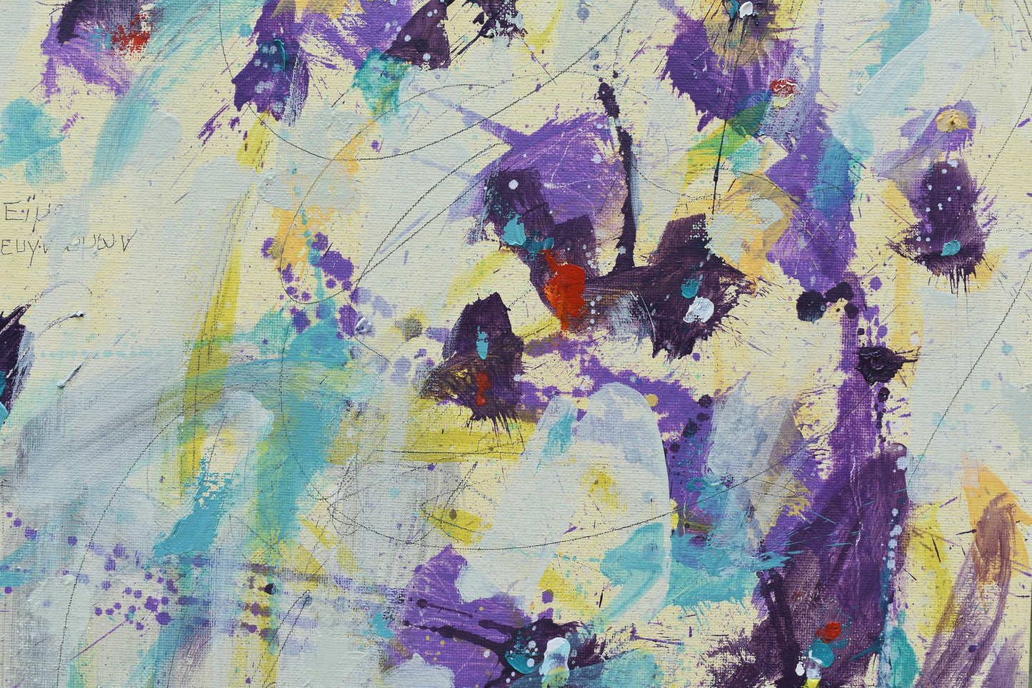 Rising Up 16″ x 20″ Abstract Painting on Panel