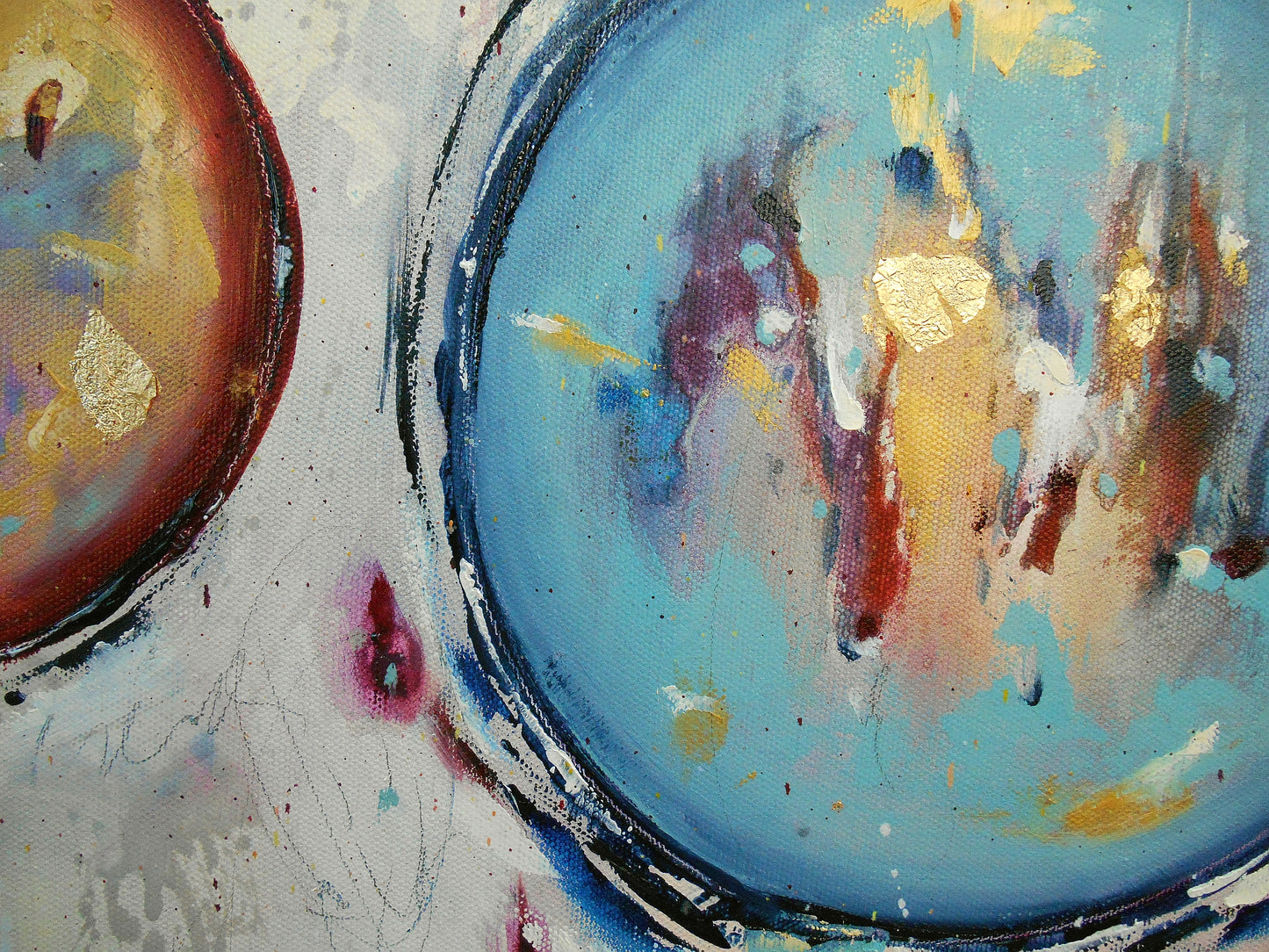 Found In You 12″ x 36″ Abstract Painting