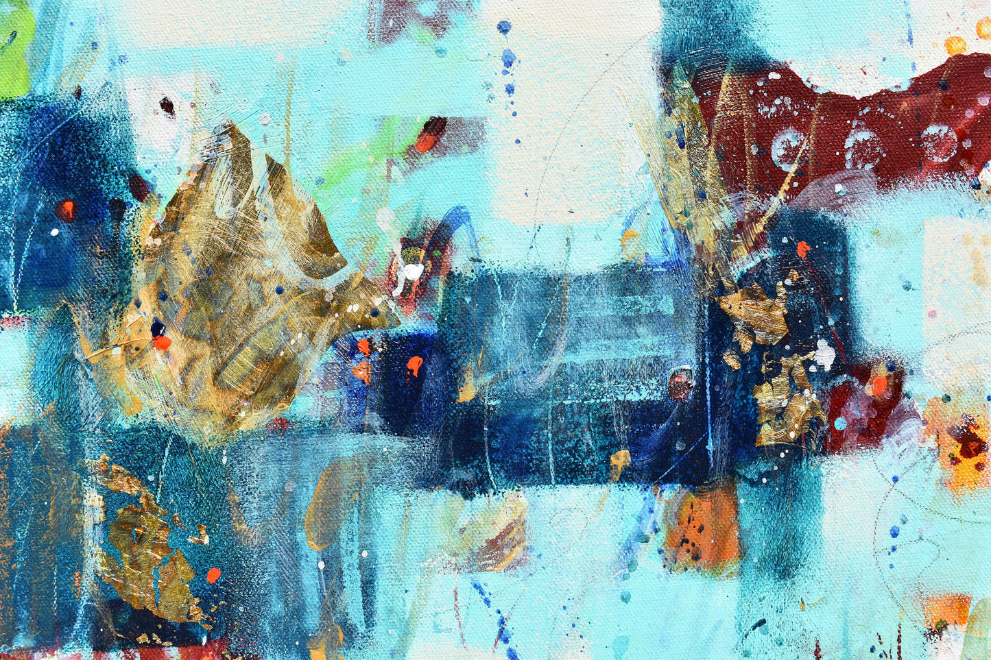 Infinite Moments 20″ x 20″ Abstract Painting