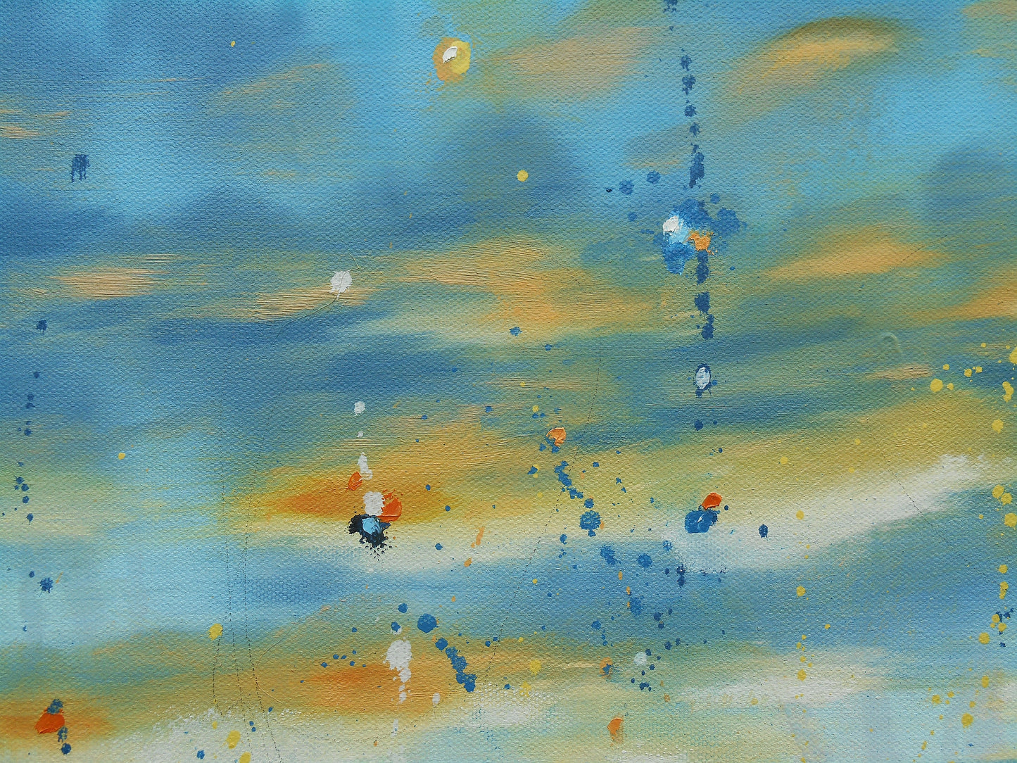 Return to Your Dreams 16″ x 40″ Abstract Painting