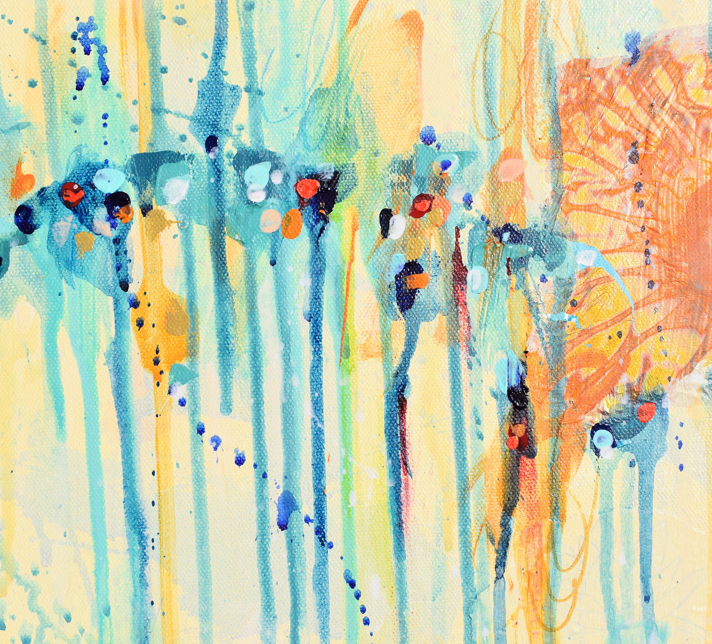 Salvation of Nature 12″ x 36″ Abstract Painting