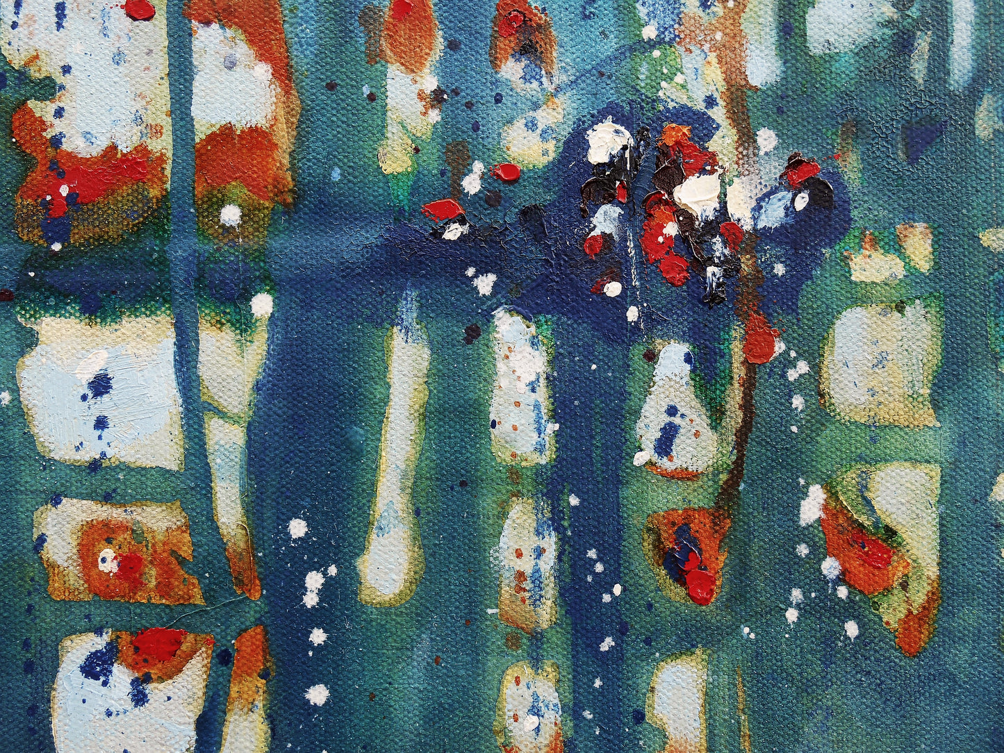 The Brightest Hour 36″ x 36″ Abstract Painting