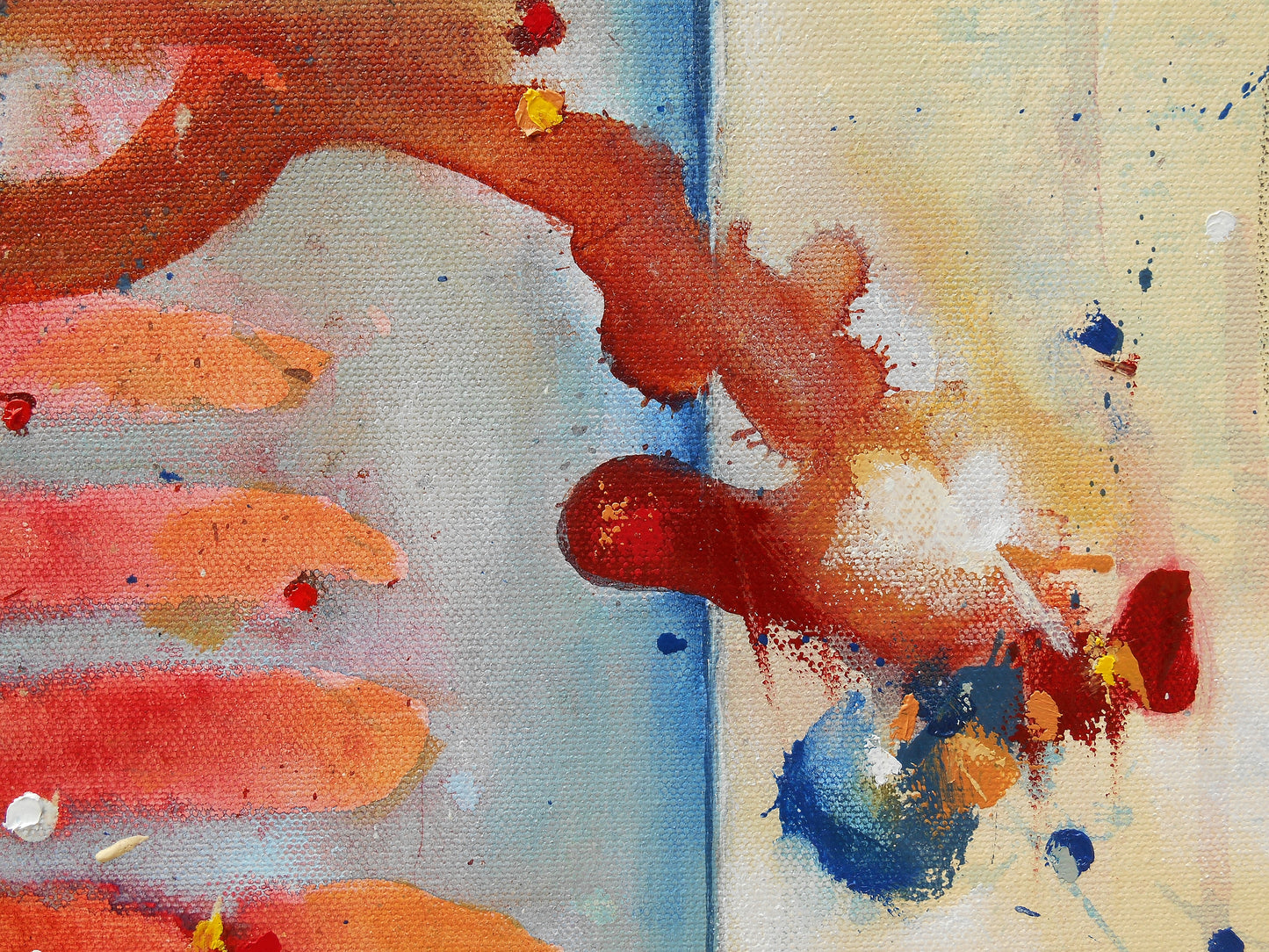 The Brightness of Air 36″ x 36″ Abstract Painting
