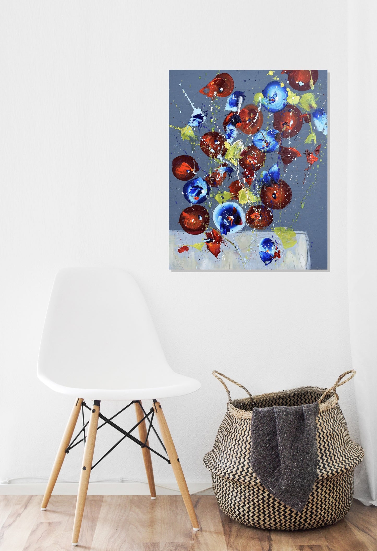 Full of Daring 16″ x 20″ Abstract Painting on Panel