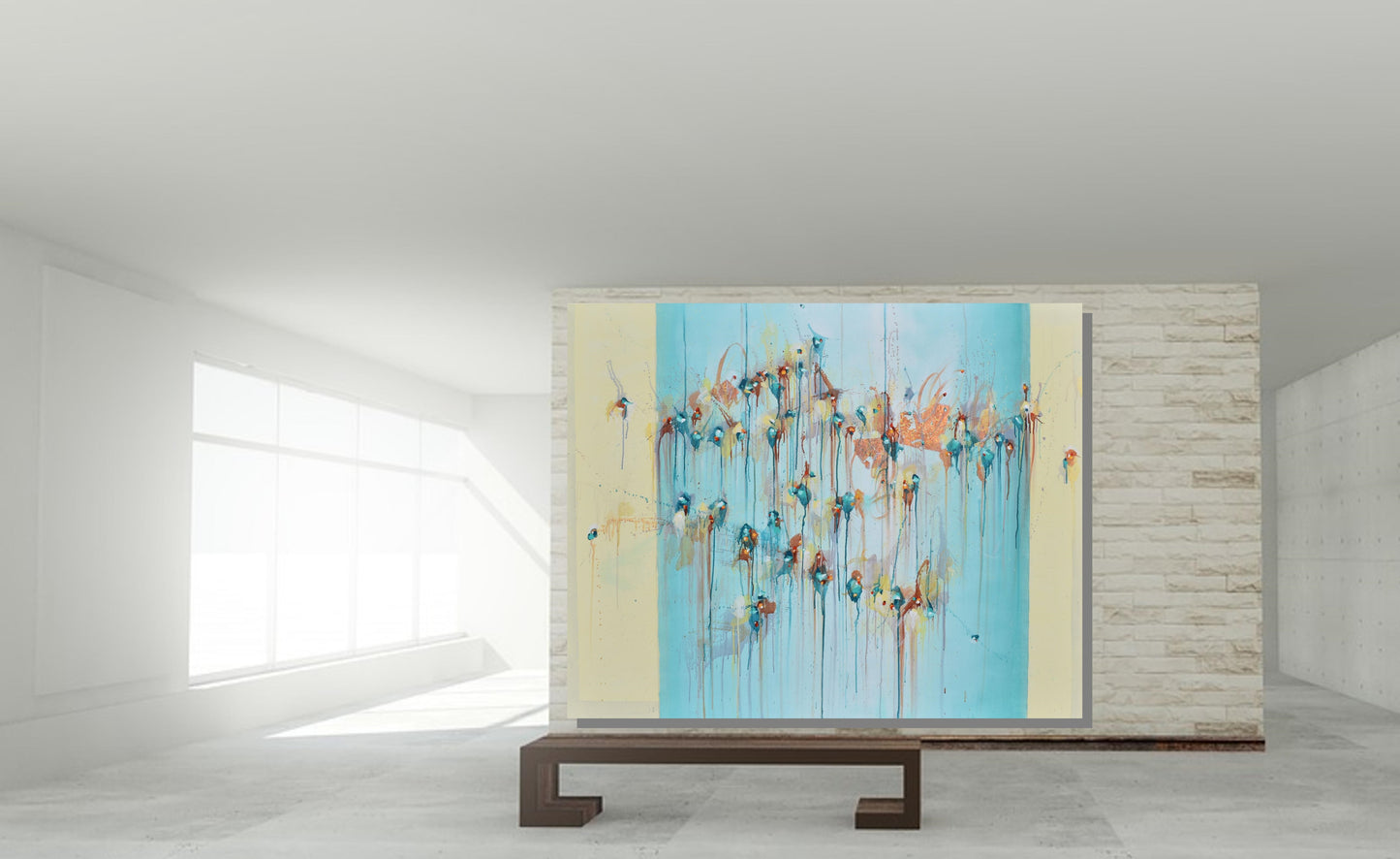 Inspired By Possibility 48″ x 60″ Abstract Painting