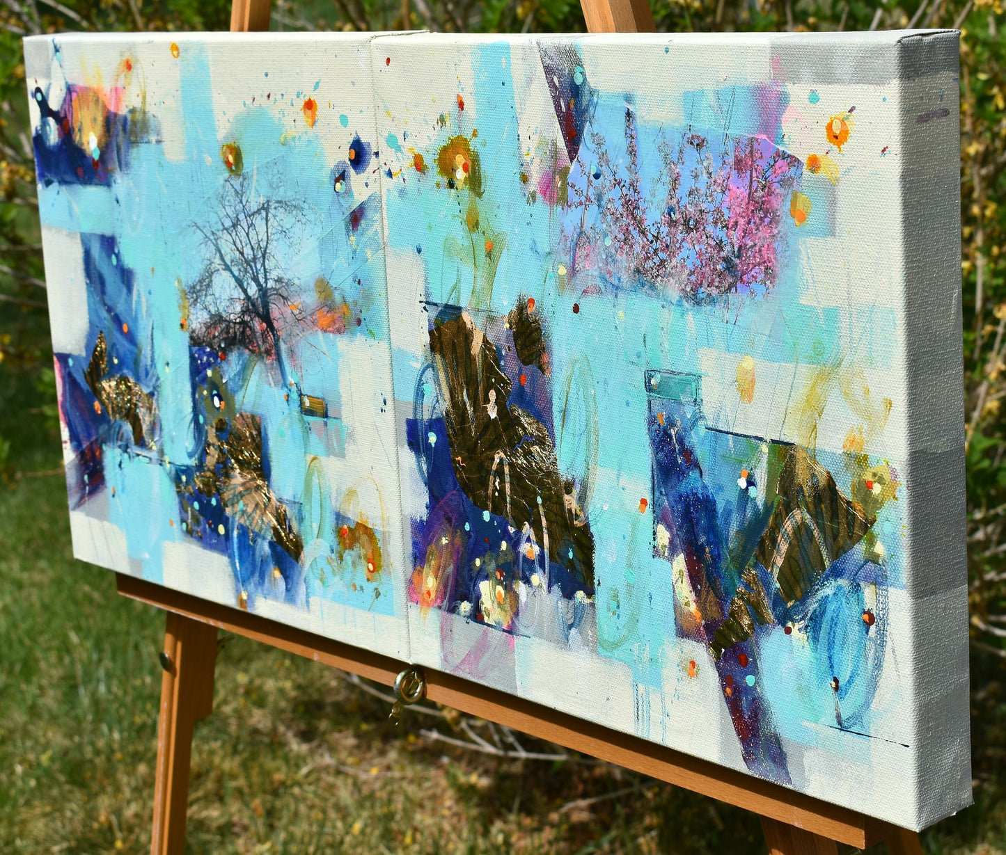 The Quickening Light 12″ x 12″ Abstract Painting