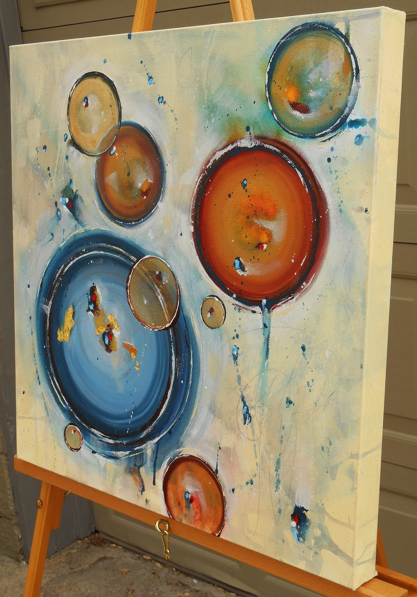 Wild Promises 20″ x 20″ Abstract Painting