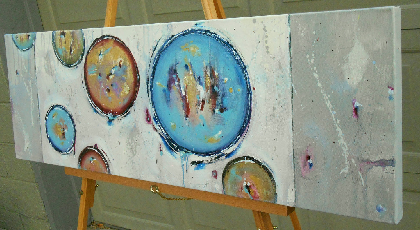 Found In You 12″ x 36″ Abstract Painting