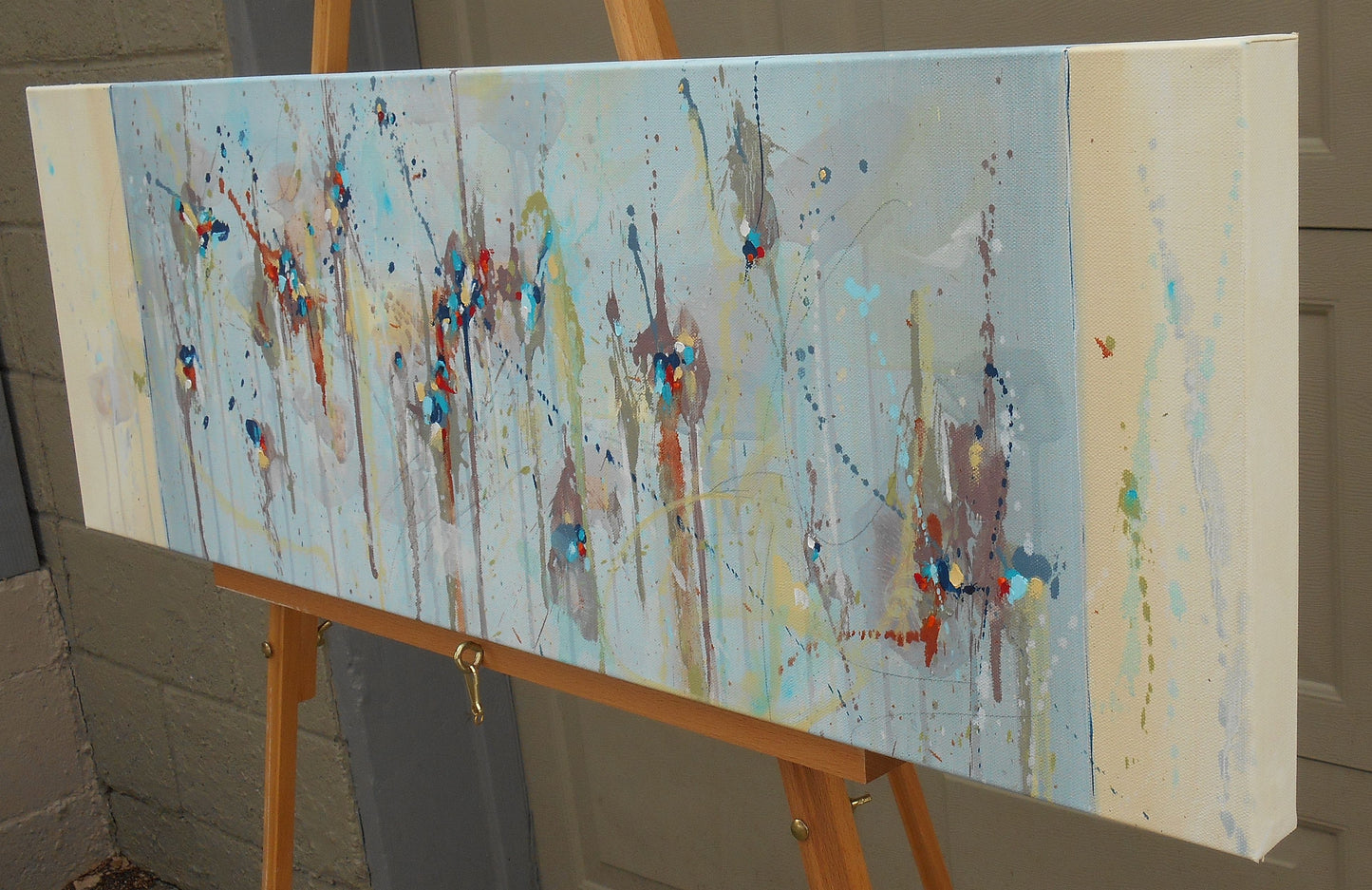 Journey of Wonder 12″ x 36″ Abstract Painting
