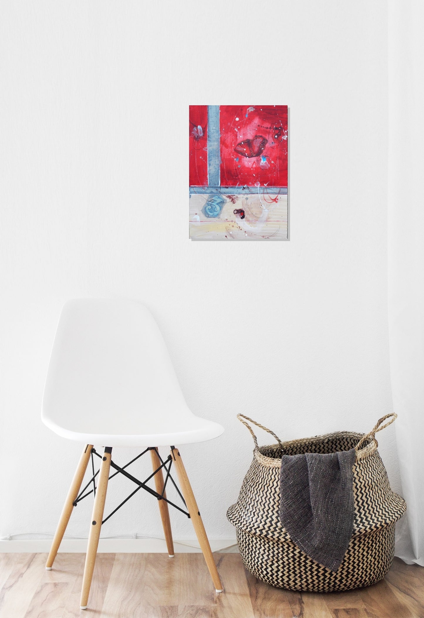 Soar 9″ x 12″ Abstract Painting on Panel