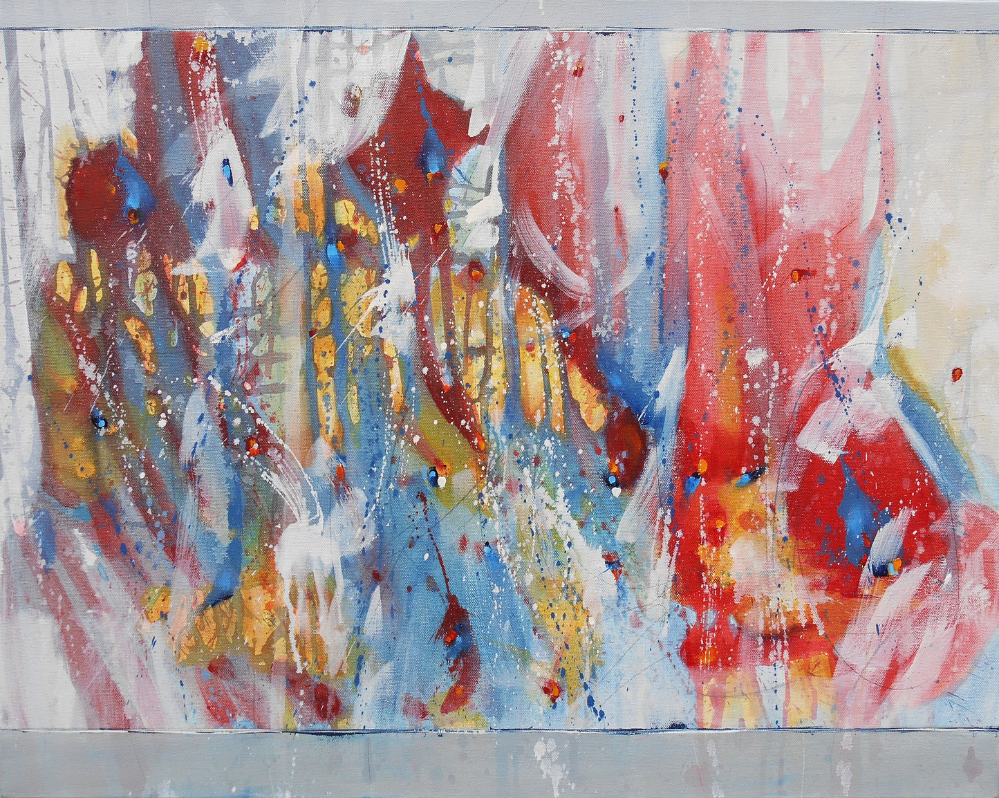 Walking On Stars 24″ x 30″ Abstract Painting