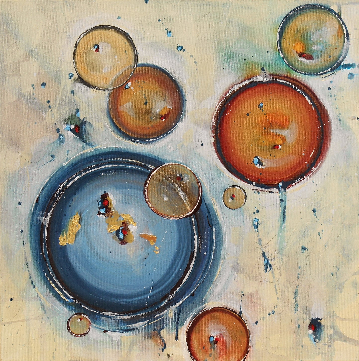 Wild Promises 20″ x 20″ Abstract Painting