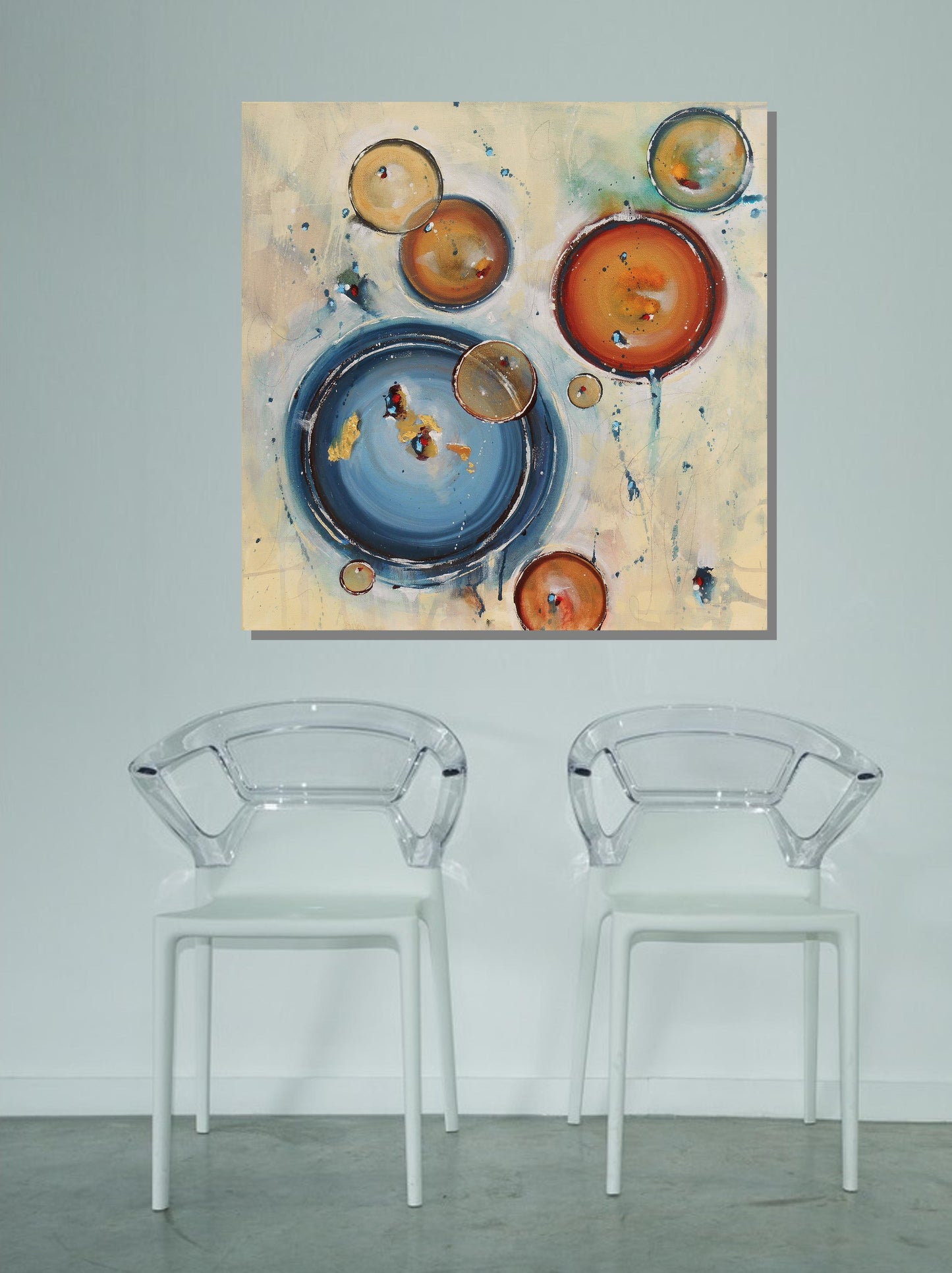 Wild Promises 20″ x 20″ Abstract Painting