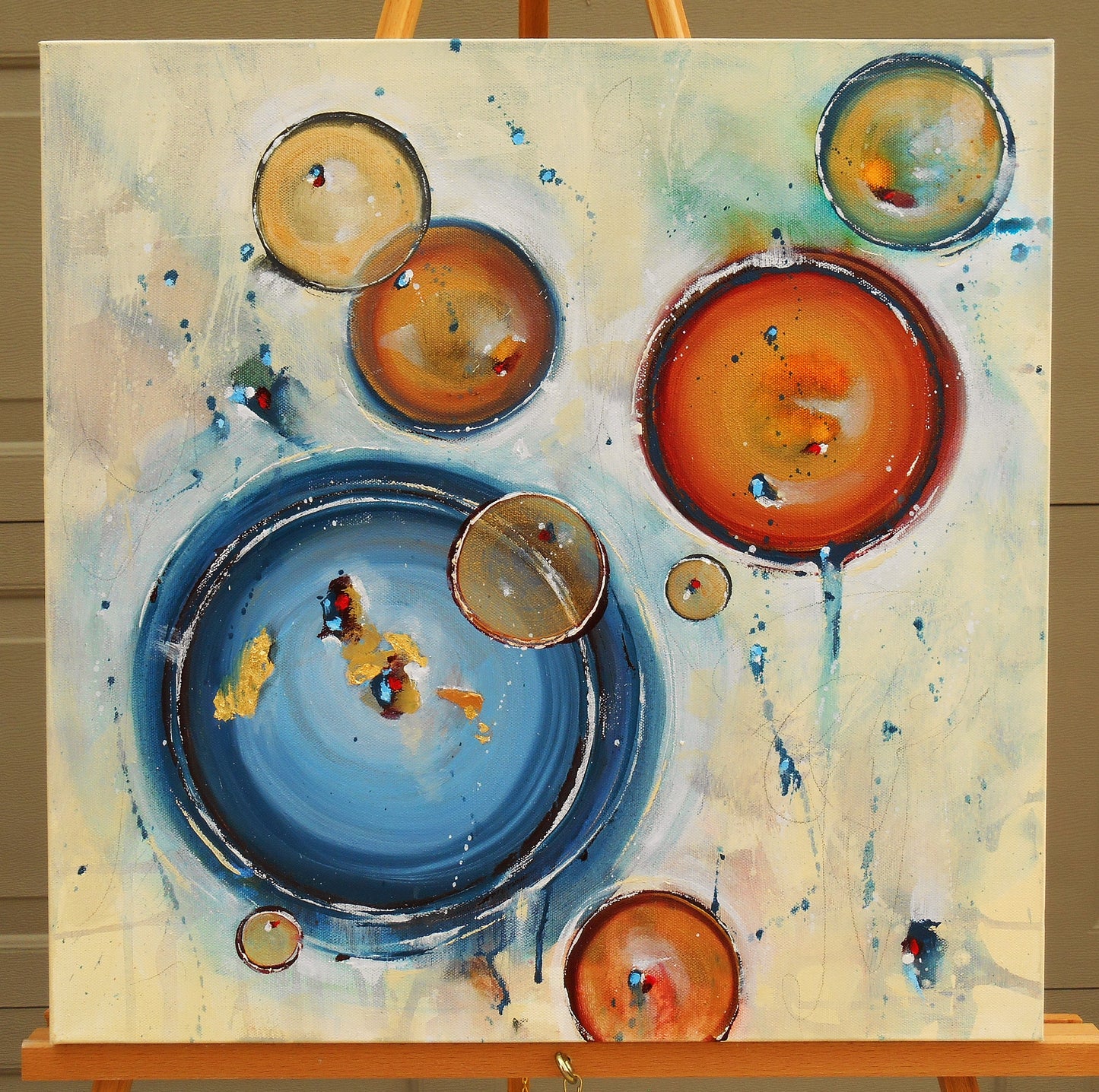 Wild Promises 20″ x 20″ Abstract Painting