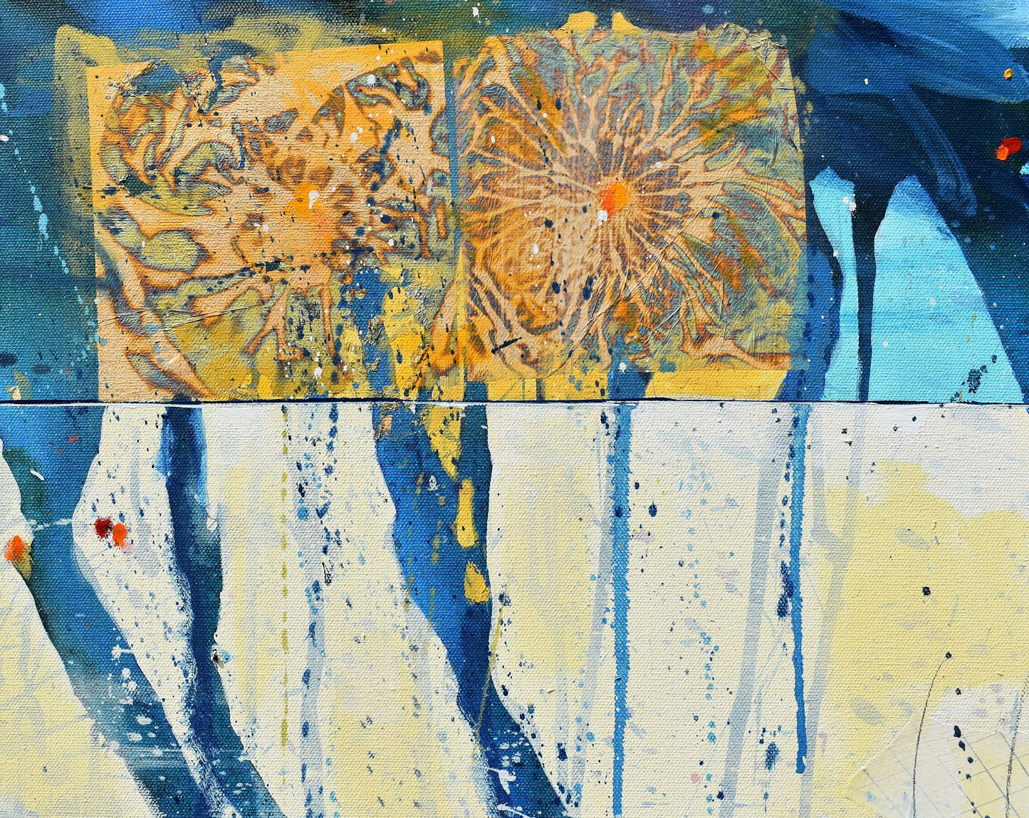 Take On The World 48″ x 48″ Abstract Painting