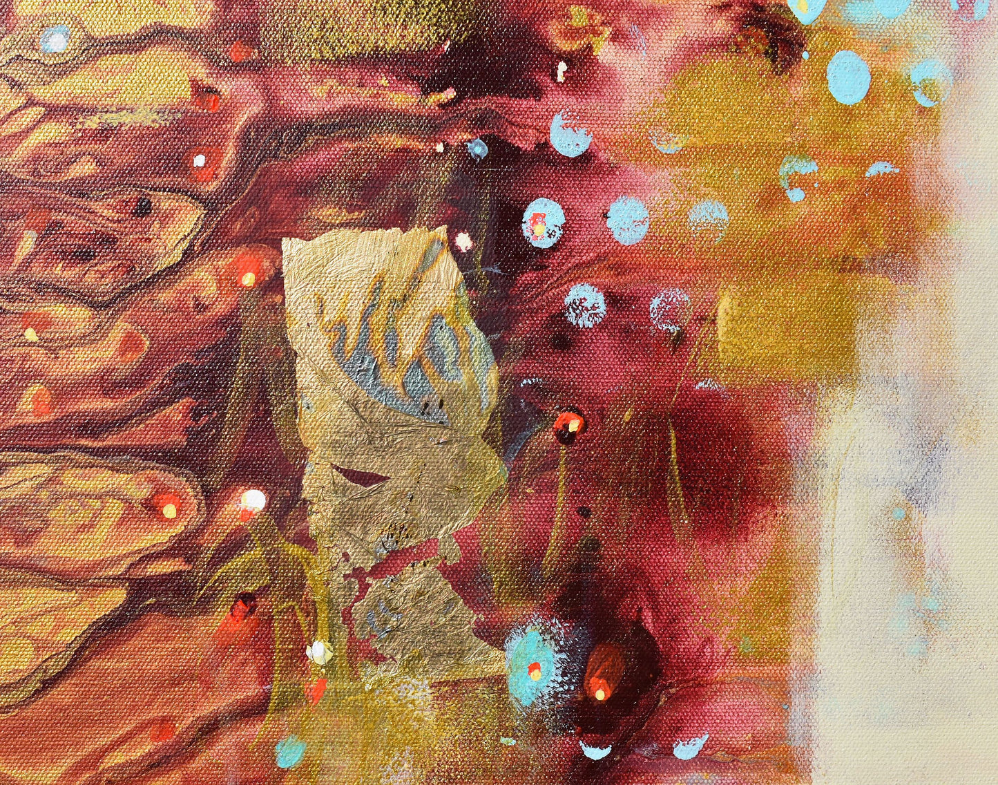 The Light Within 24″ x 24″ Abstract Painting