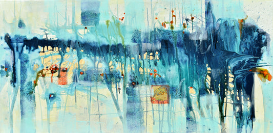 Great Awakening 24″ x 48″ Abstract Painting