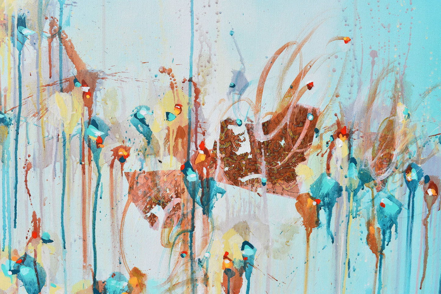Inspired By Possibility 48″ x 60″ Abstract Painting