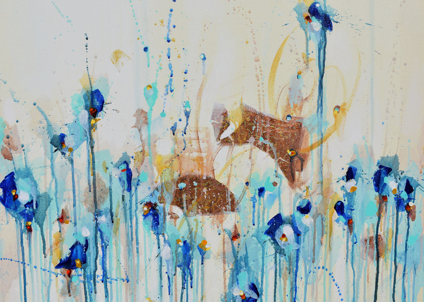 Music Is A Map of The Soul 48″ x 60″ Abstract Painting