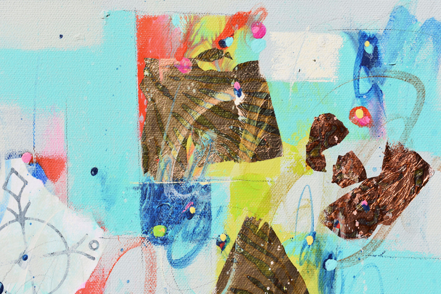 Spirit of Infinity 12″ x 16″ Abstract Painting