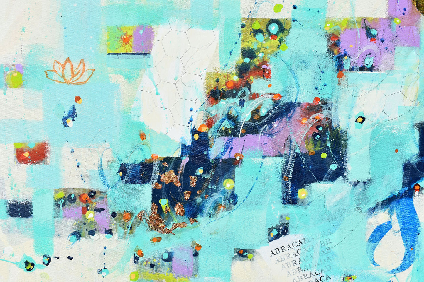 The City Sings To Me 24″ x 36″ Abstract Painting