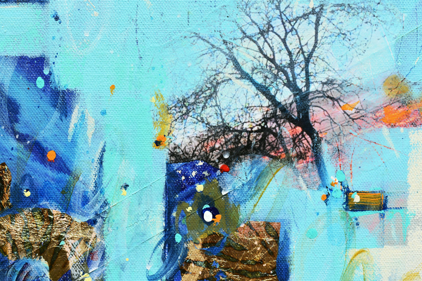 The Quickening Light 12″ x 12″ Abstract Painting