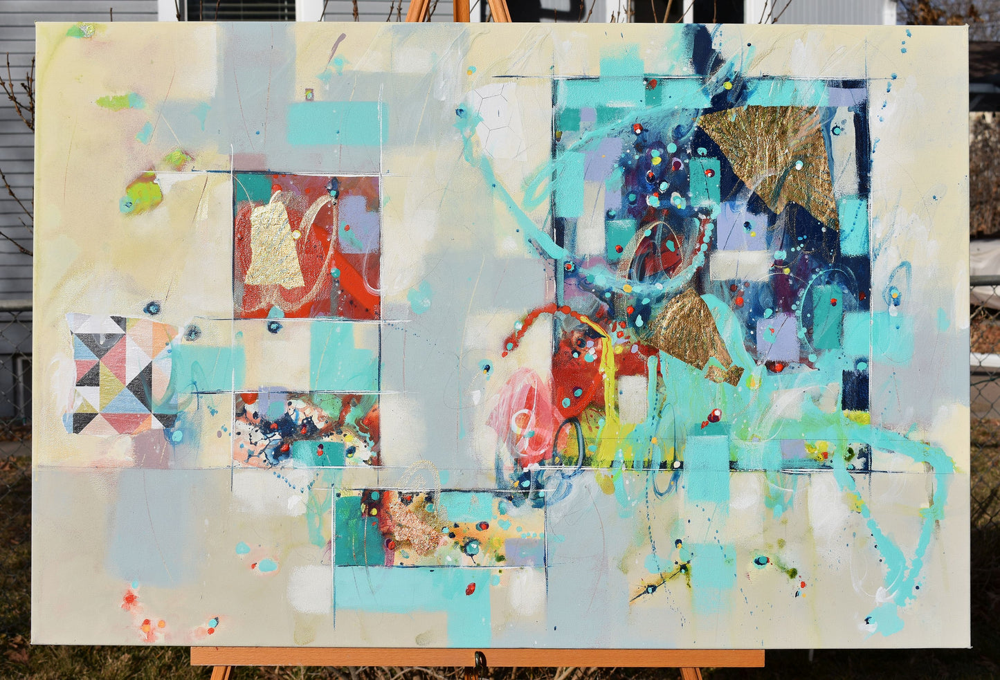 Edge of Awakening 24″ x 36″ Abstract Painting