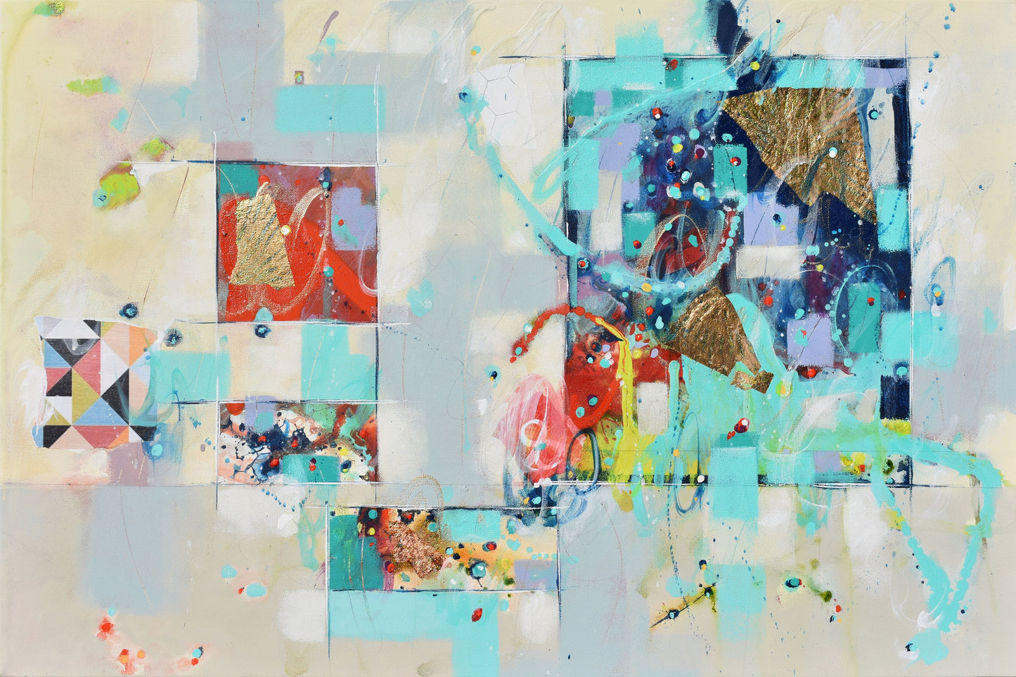 Edge of Awakening 24″ x 36″ Abstract Painting