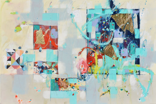 Edge of Awakening 24″ x 36″ Abstract Painting