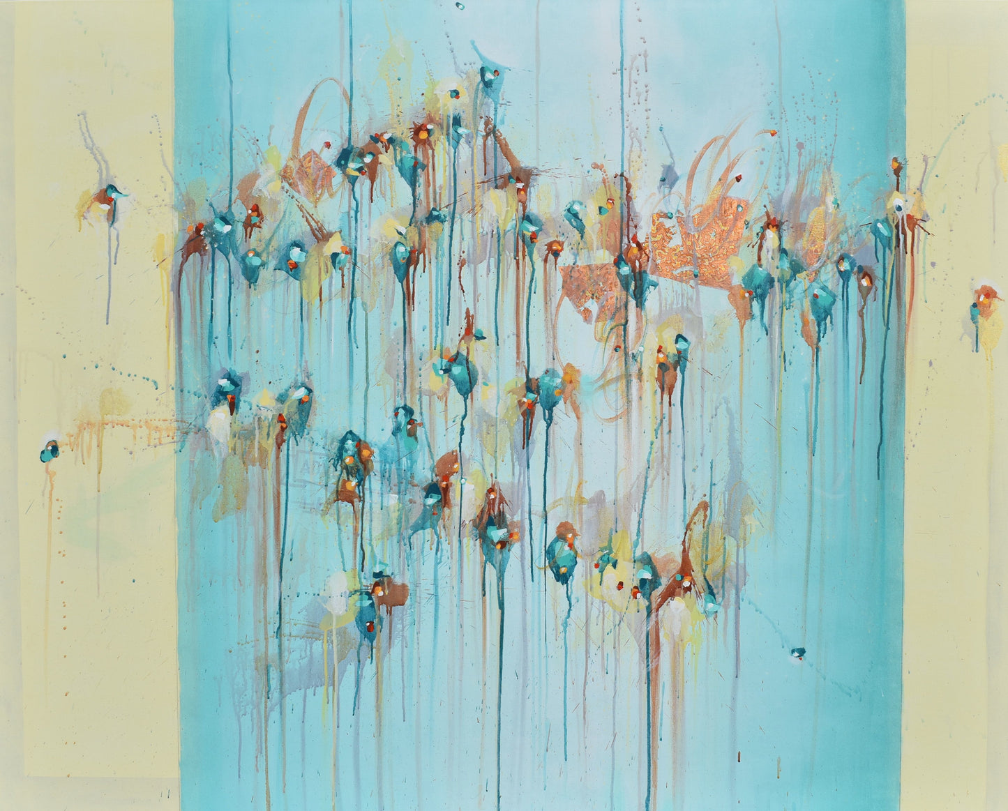 Inspired By Possibility 48″ x 60″ Abstract Painting