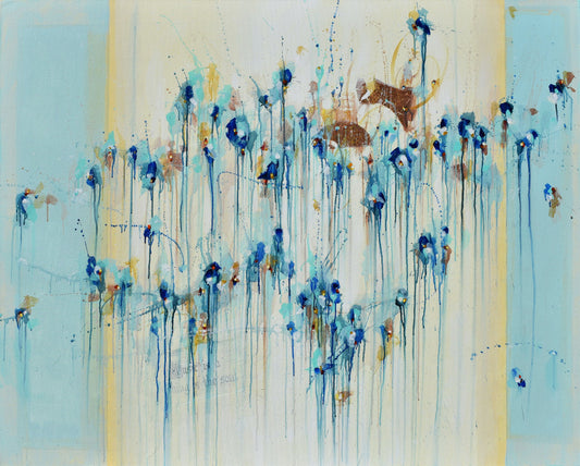 Music Is A Map of The Soul 48″ x 60″ Abstract Painting