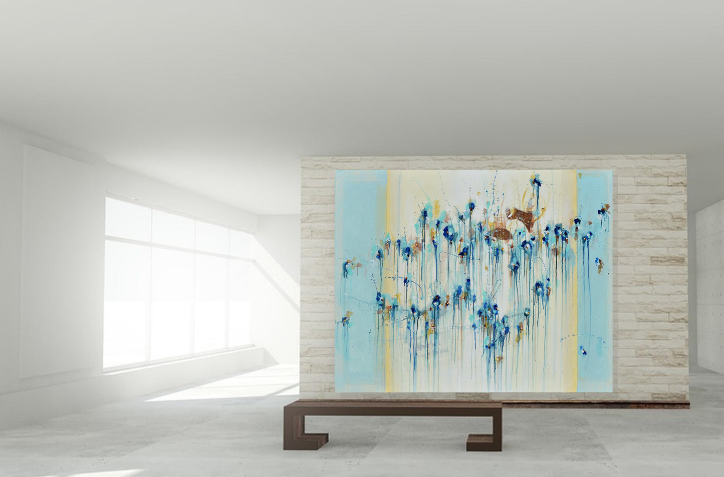 Music Is A Map of The Soul 48″ x 60″ Abstract Painting