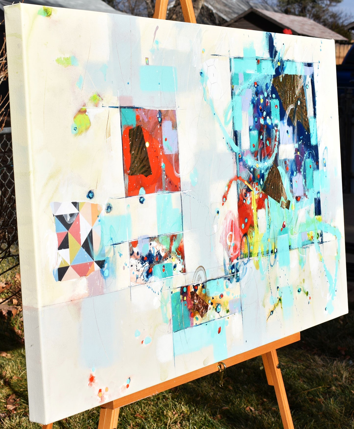 Edge of Awakening 24″ x 36″ Abstract Painting