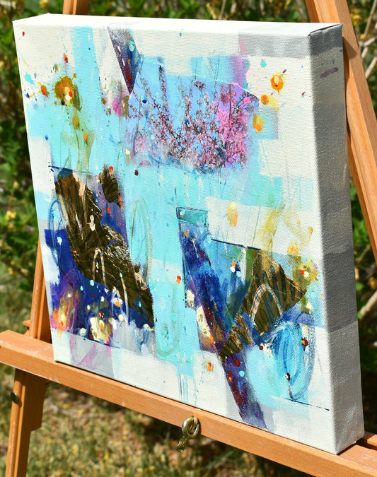 The Awakening Light 12″ x 12″ Abstract Painting
