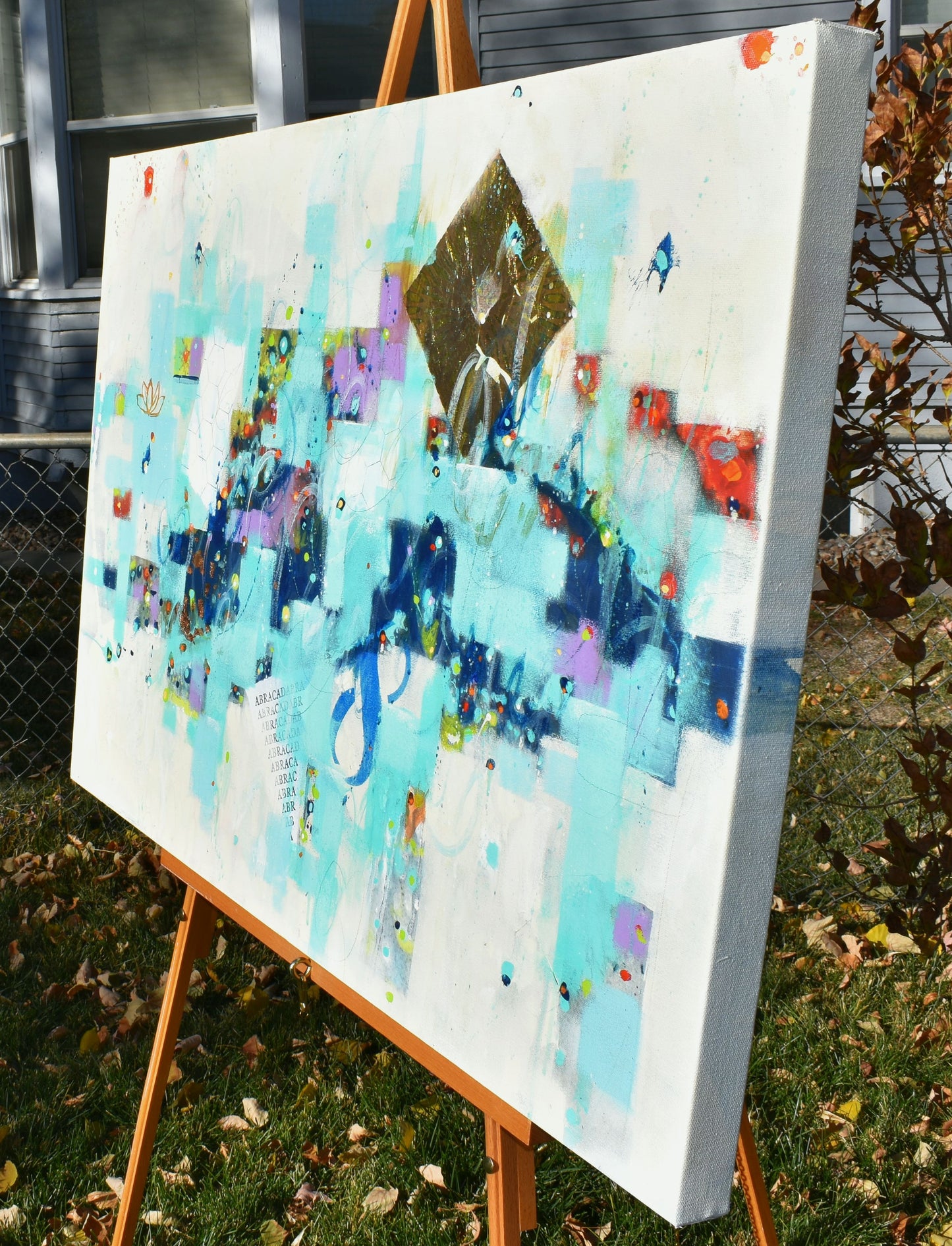 The City Sings To Me 24″ x 36″ Abstract Painting