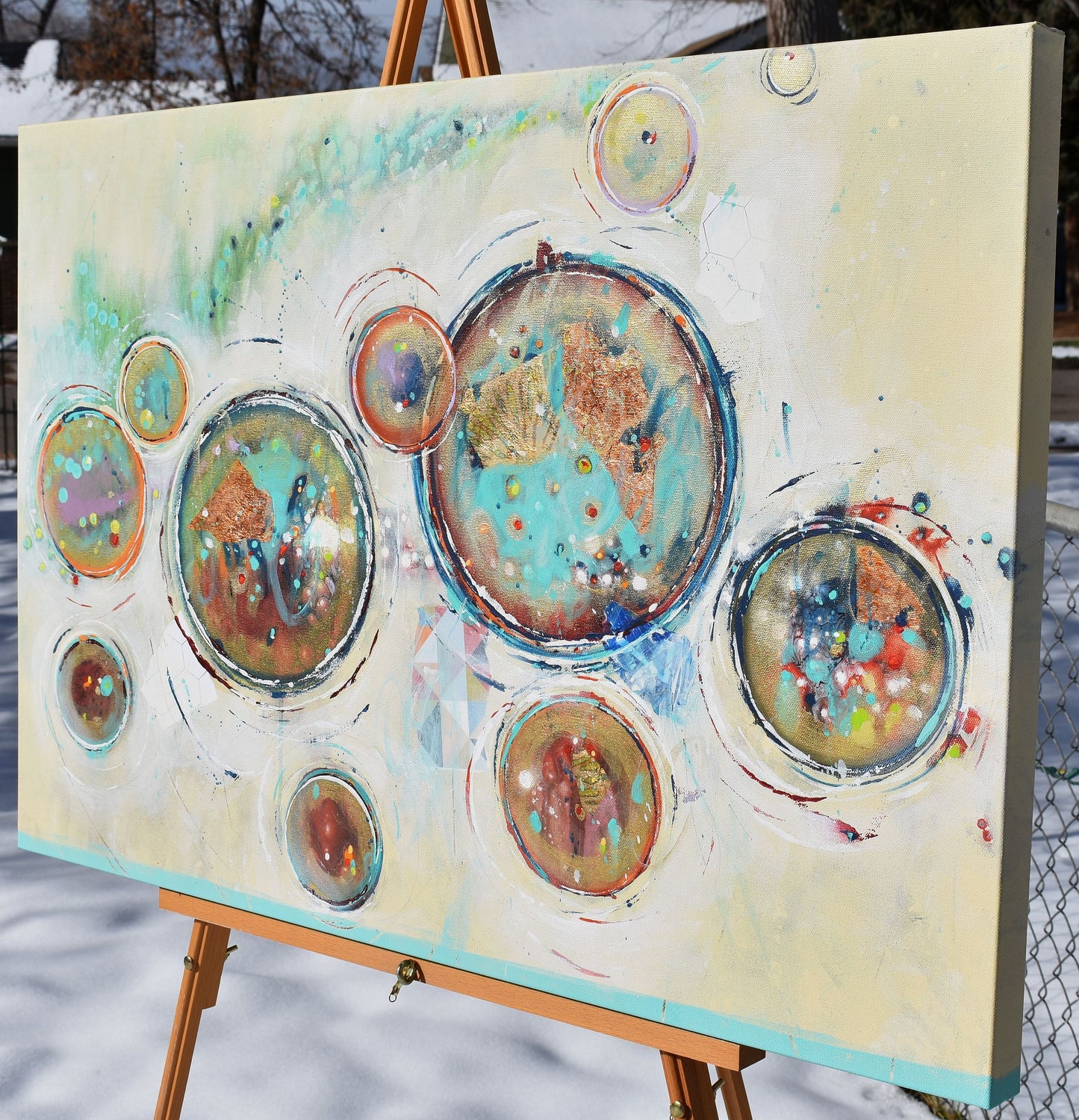 Where Light Begins 24″ x 36″ Abstract Painting