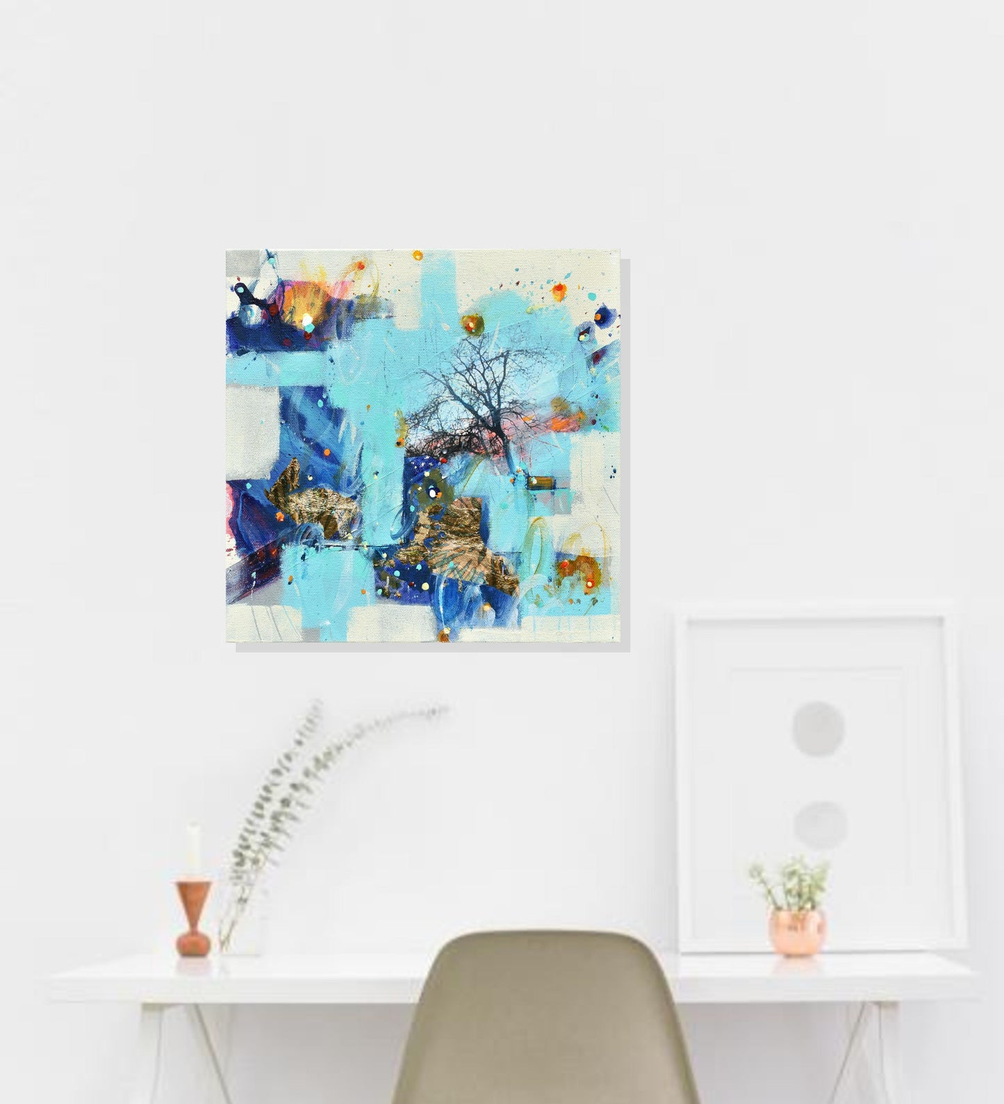 The Quickening Light 12″ x 12″ Abstract Painting