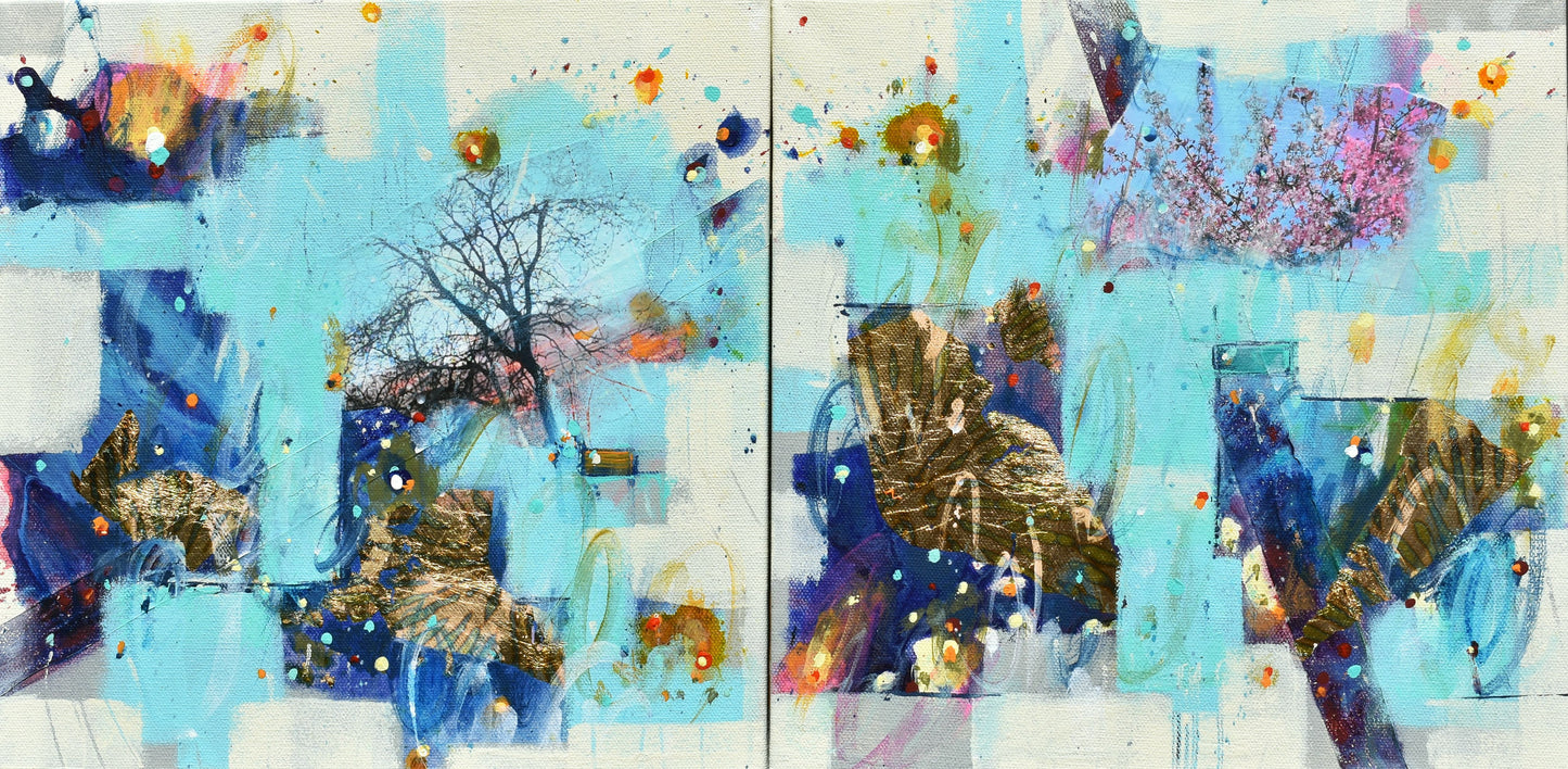 The Quickening Light 12″ x 12″ Abstract Painting