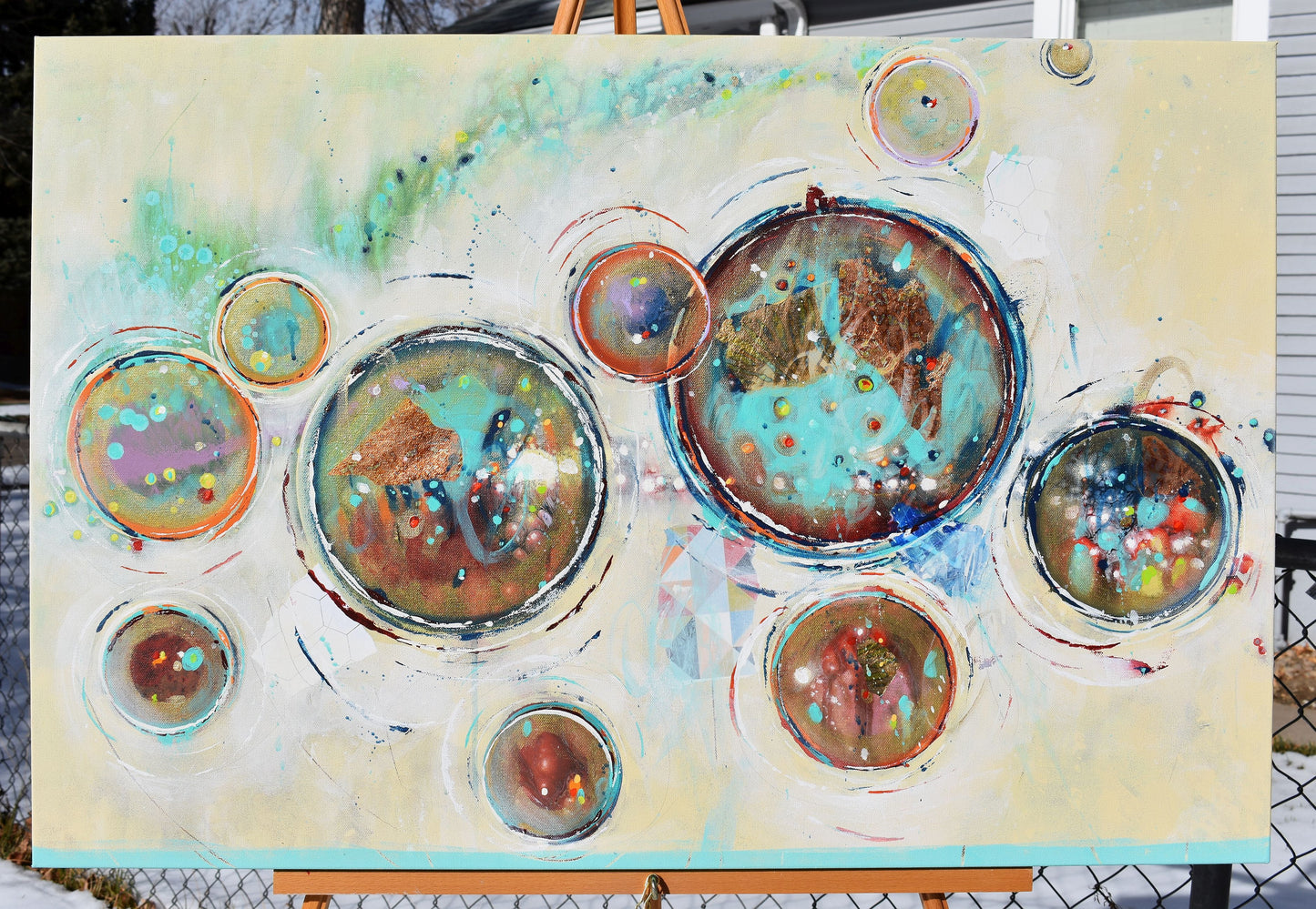 Where Light Begins 24″ x 36″ Abstract Painting