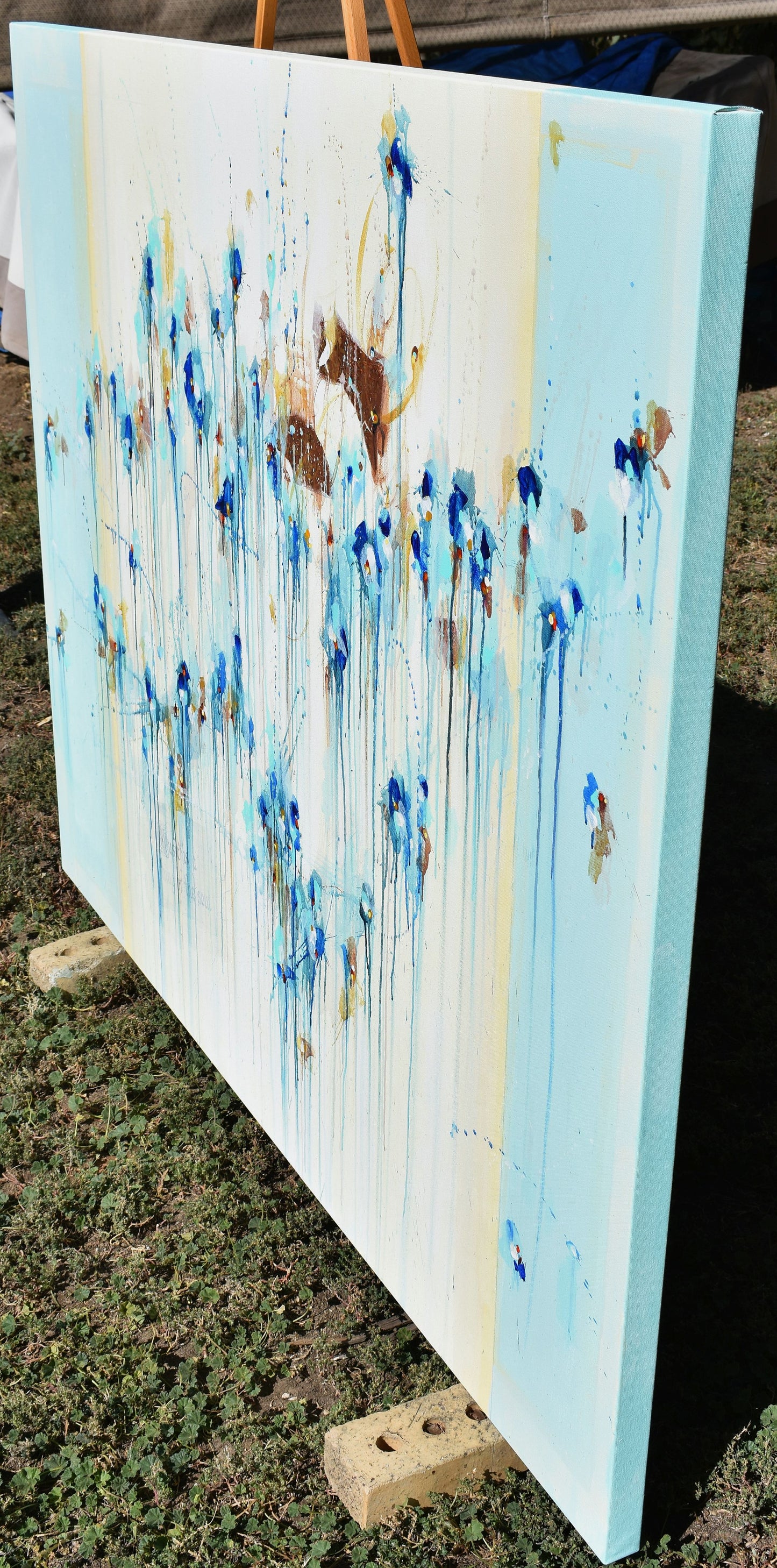 Music Is A Map of The Soul 48″ x 60″ Abstract Painting